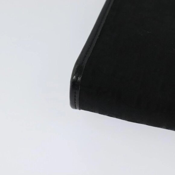 Christian Dior Trotter Canvas Chain Shoulder Bag Black Gold Auth 124297 - Picture 5 of 16